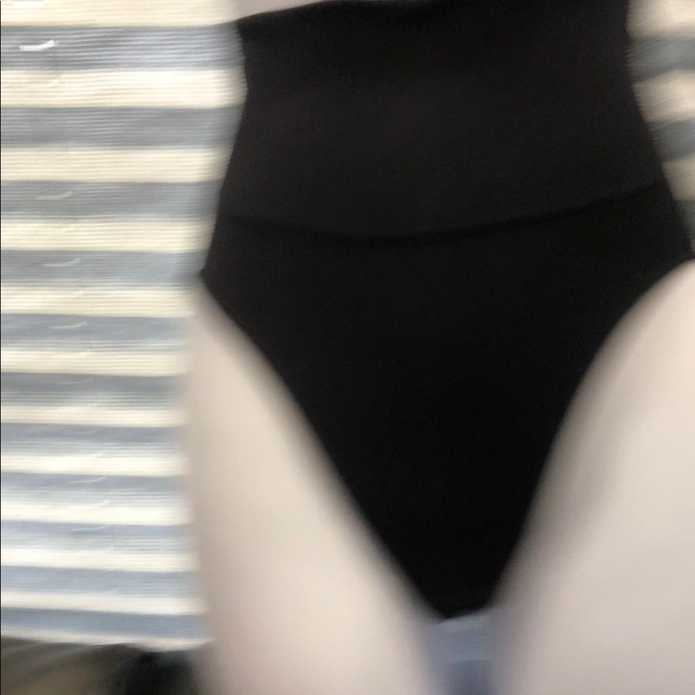 SKIMS Black Seamless Shaping Brief
